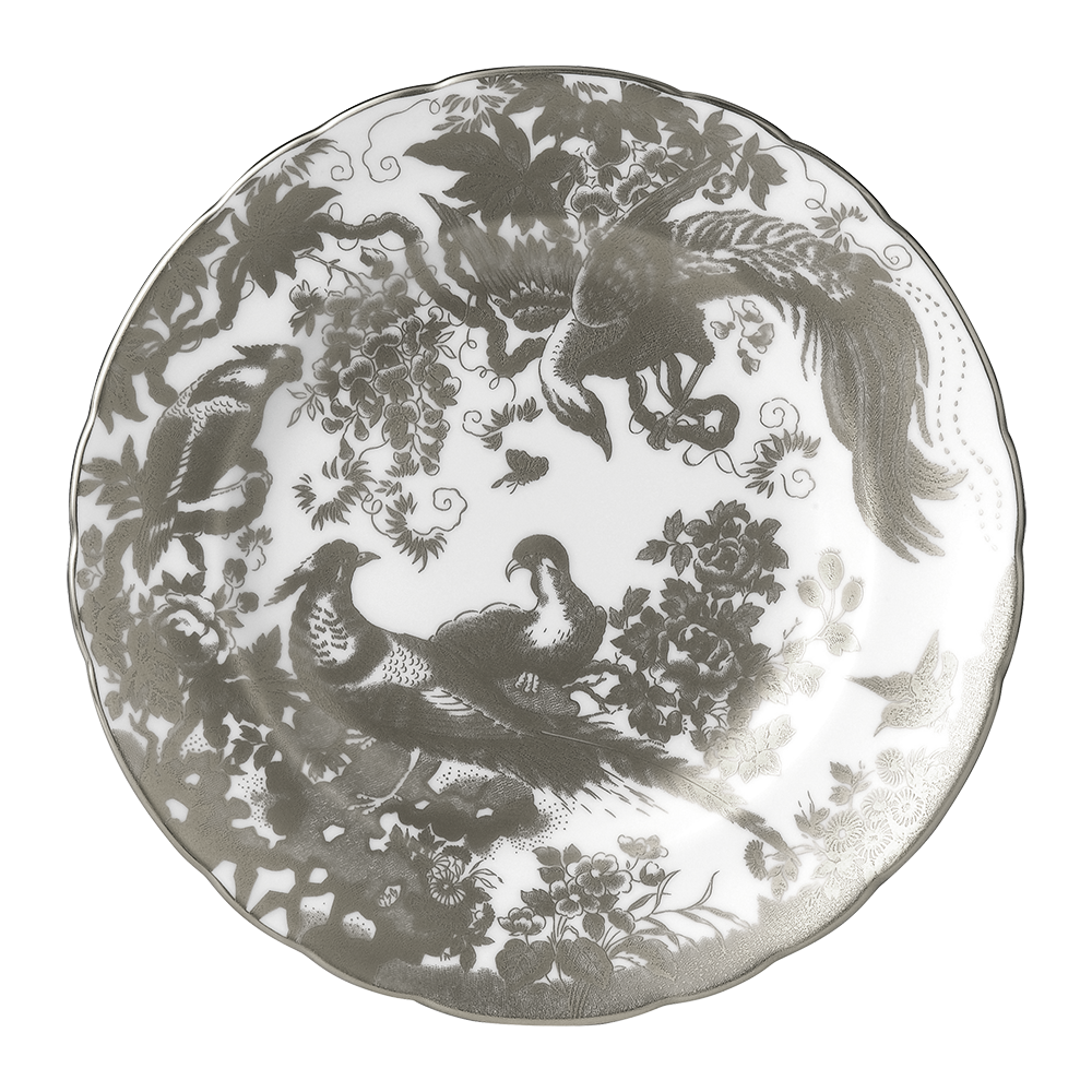 Royal Crown Derby Aves Palladium Salad Plate (21cm) – official product image