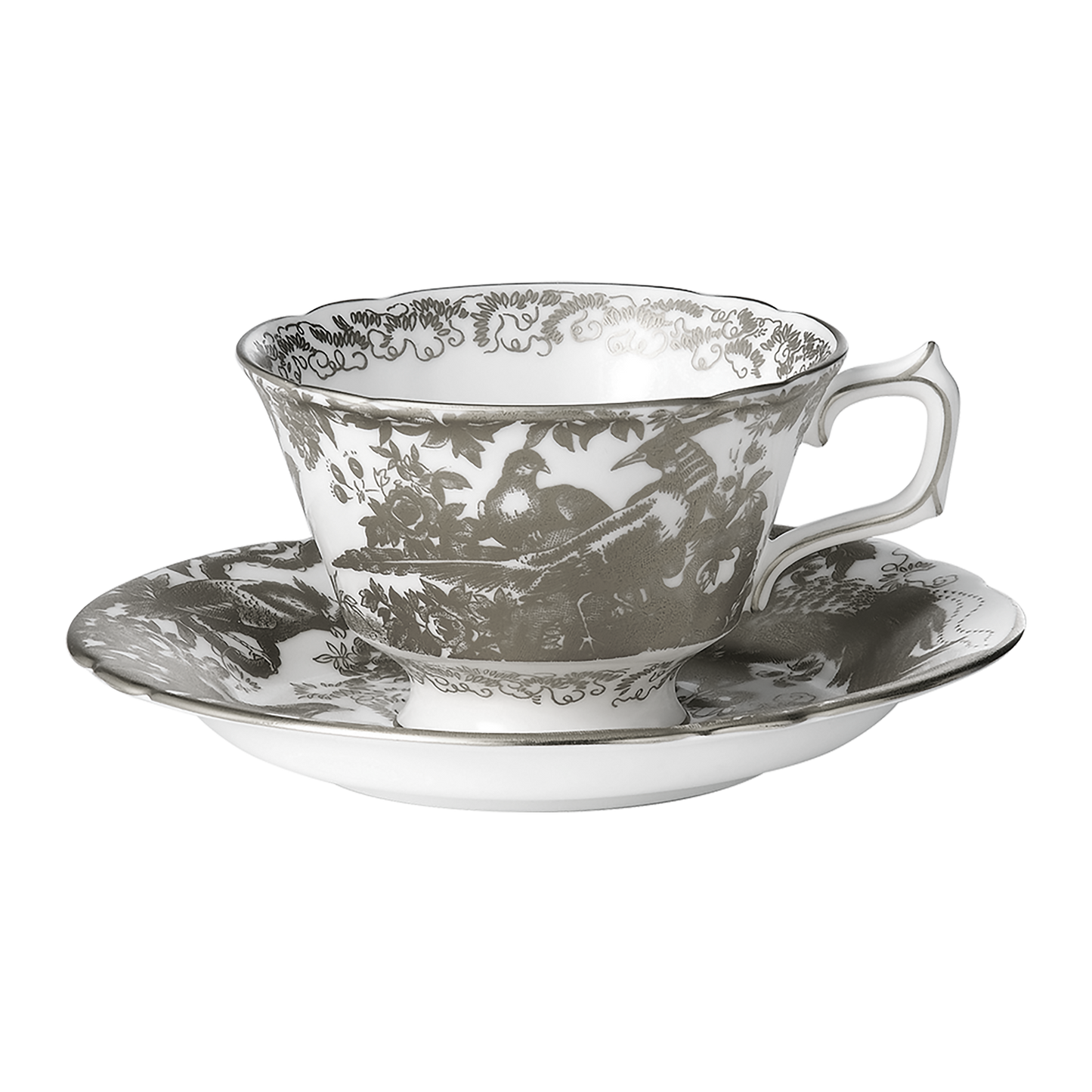 Royal Crown Derby Aves Palladium Teacup (220ml) – alternate official product image