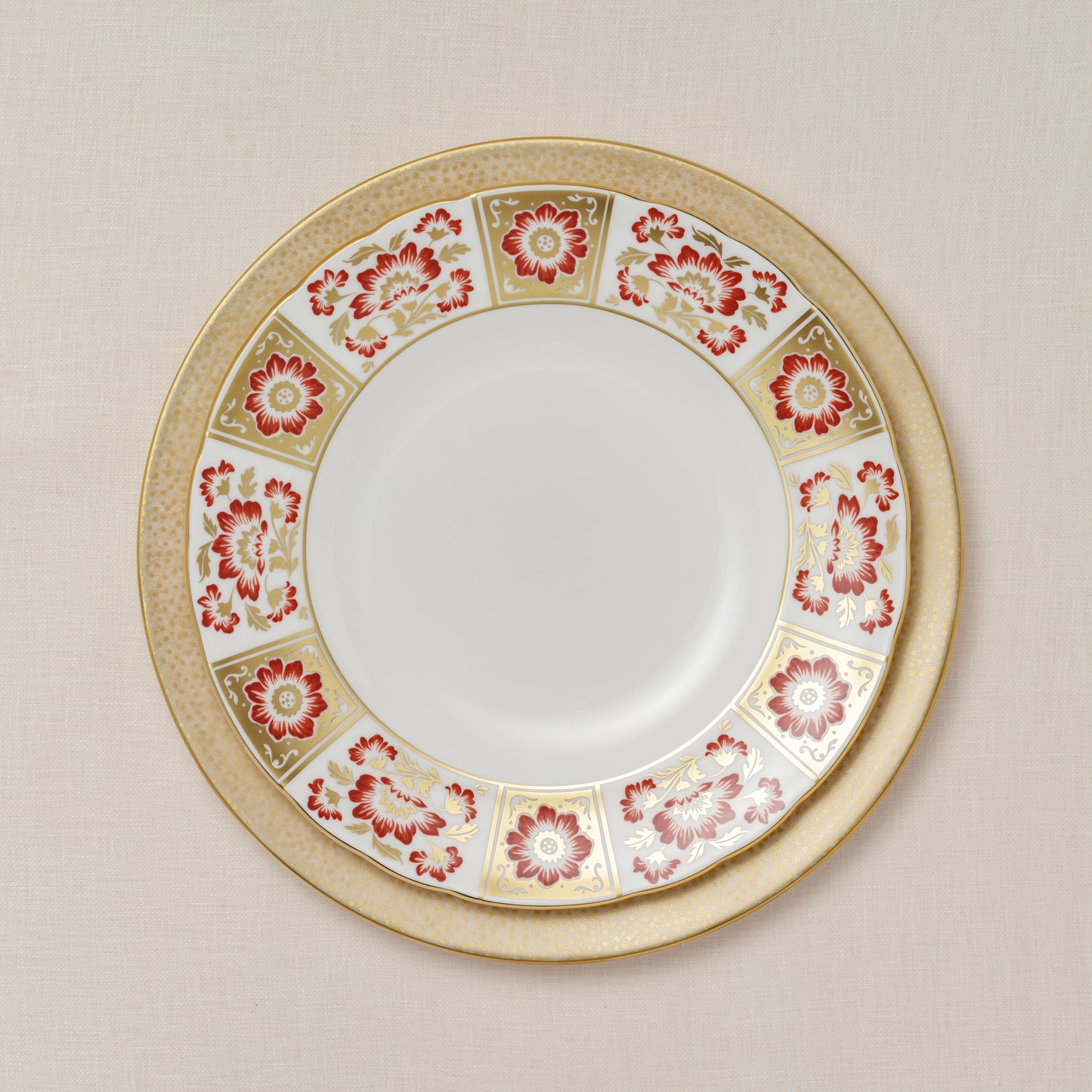 Royal Crown Derby Derby Panel Red Covered Sugar (310ml) – alternate official product image