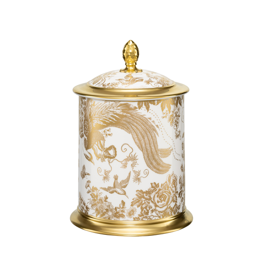 Royal Crown Derby Aves Gold Storage Jar (50oz) – alternate official product image