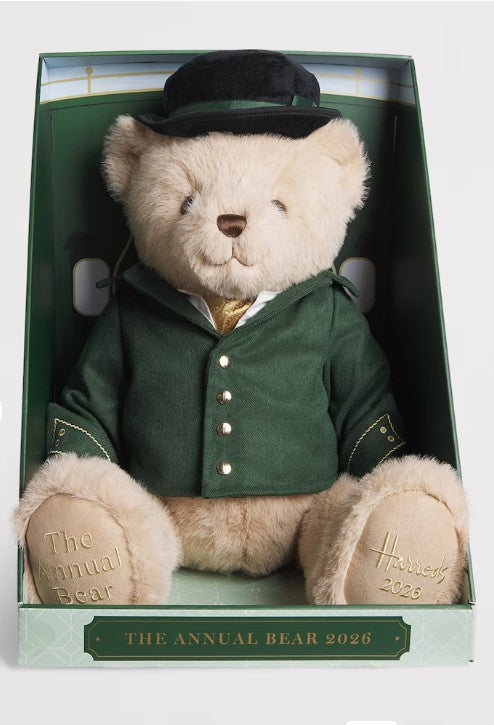 Harrods 2026 Annual Bear – Limited Edition – A Cuddly Ode to Historic Harrods Deliveries