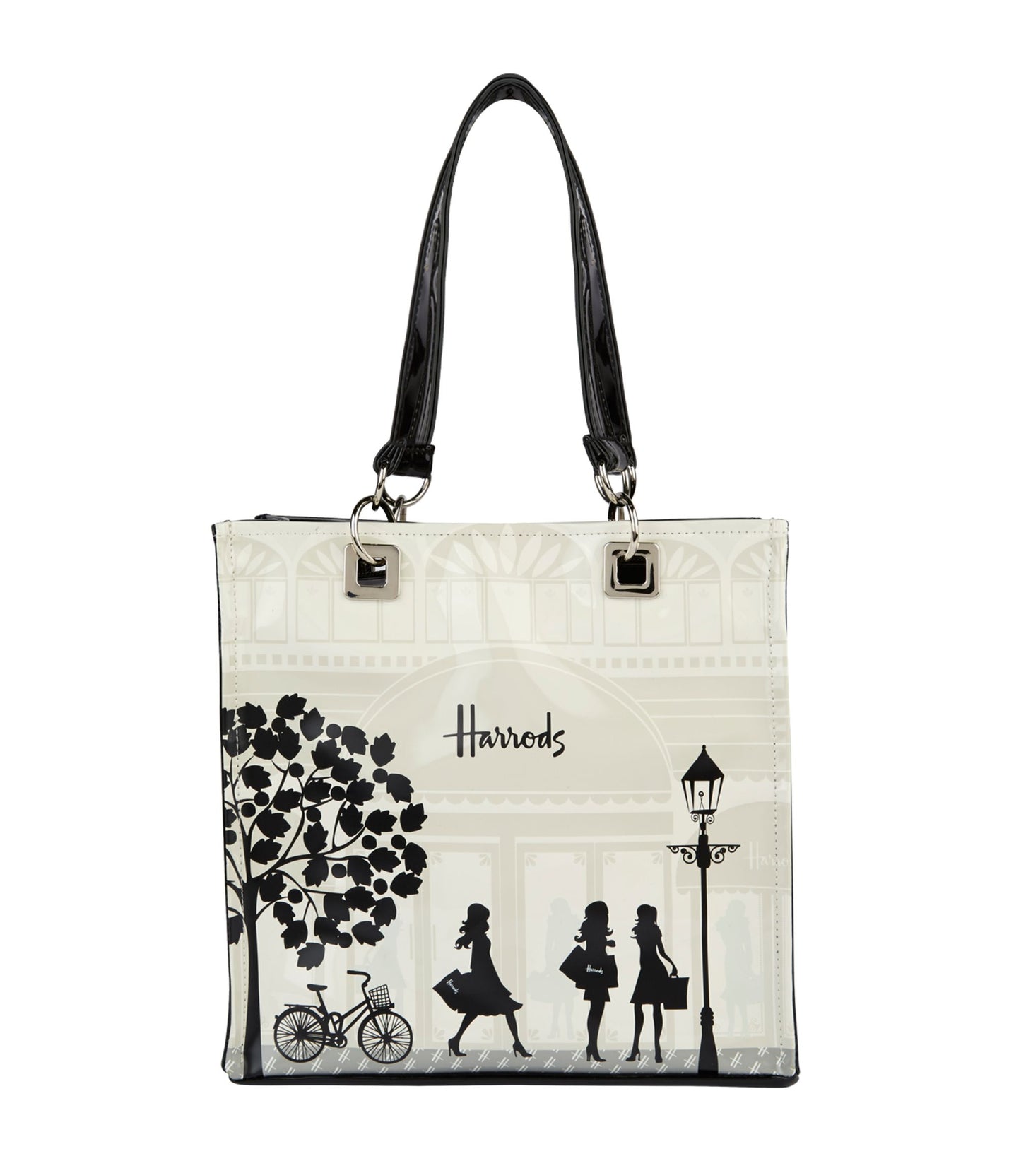 Harrods Small Shopper Bag -Knightsbridge Storefront
