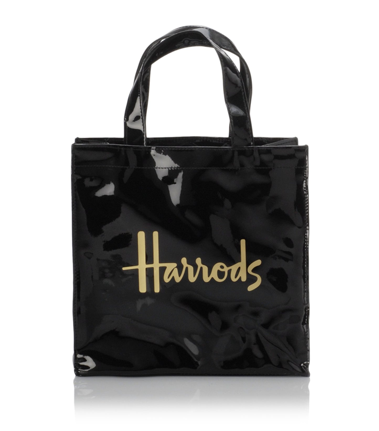 Harrods Small Shopper Bag -Signature Black