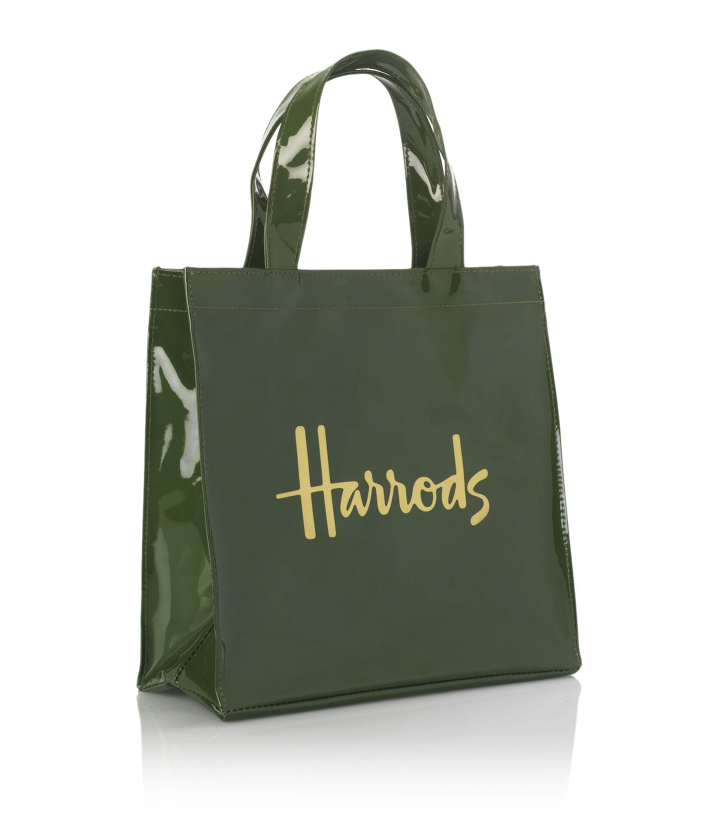 Harrods Small Shopper Bag -Signature Green