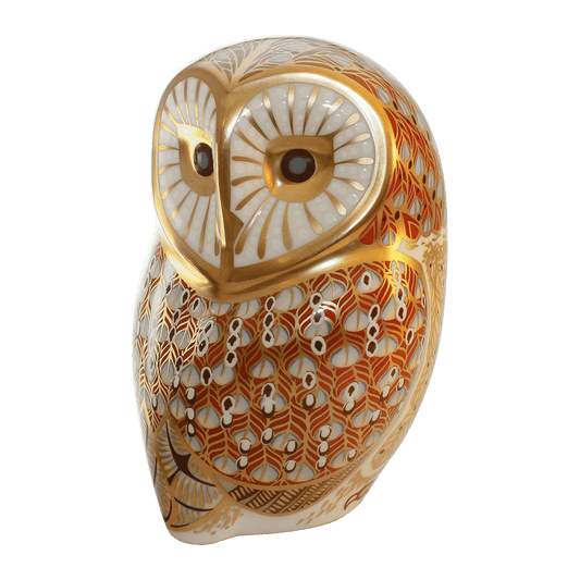 Royal Crown Derby Barn Owl – alternate official product image