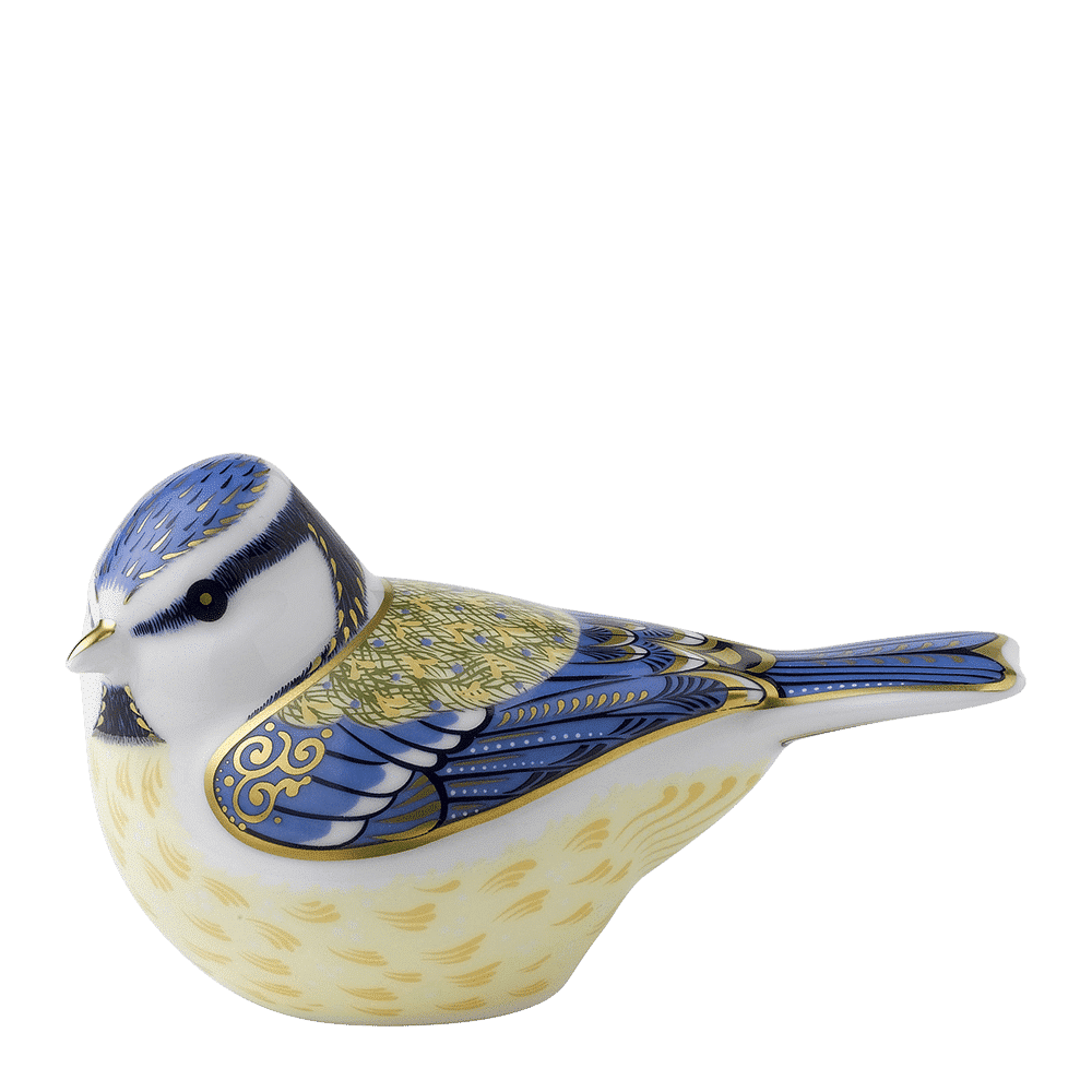 Royal Crown Derby Garden Blue Tit – alternate official product image