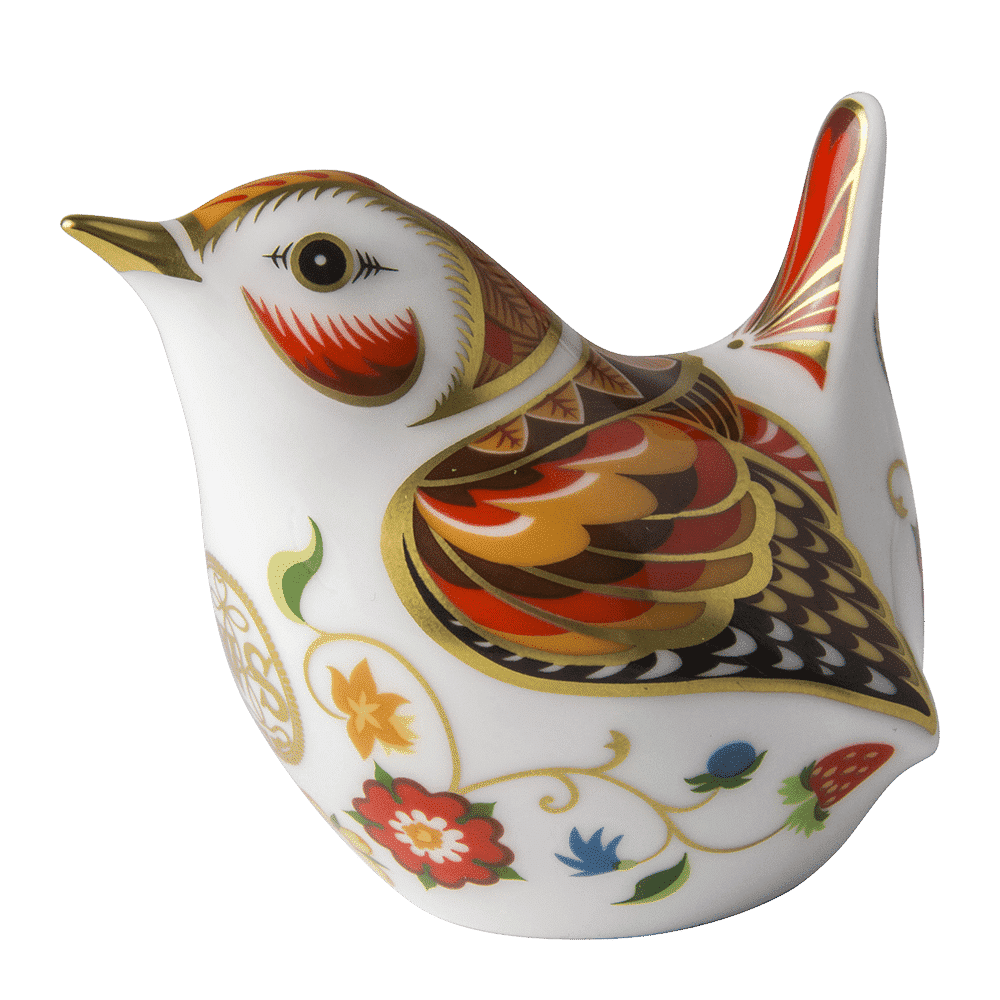 Royal Crown Derby William Shakespeare Wren – alternate official product image