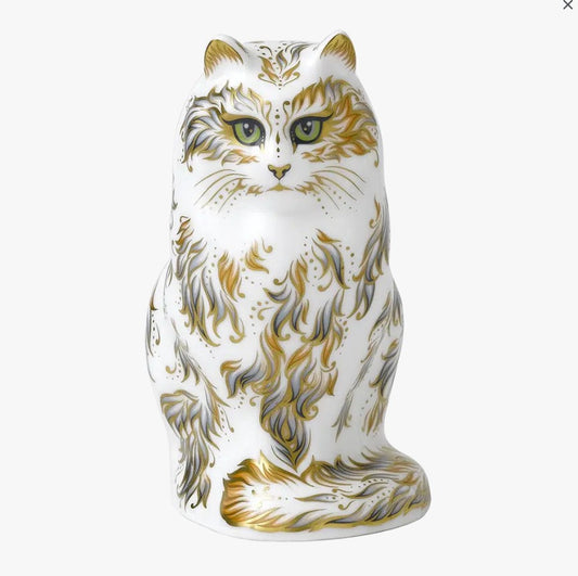 Royal Crown Derby - Fifi the Cat (Paperweight)