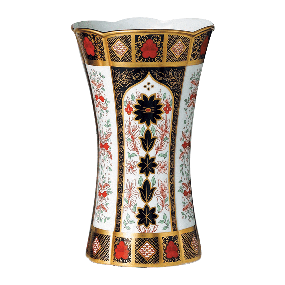 Royal Crown Derby Column Vase – official product image