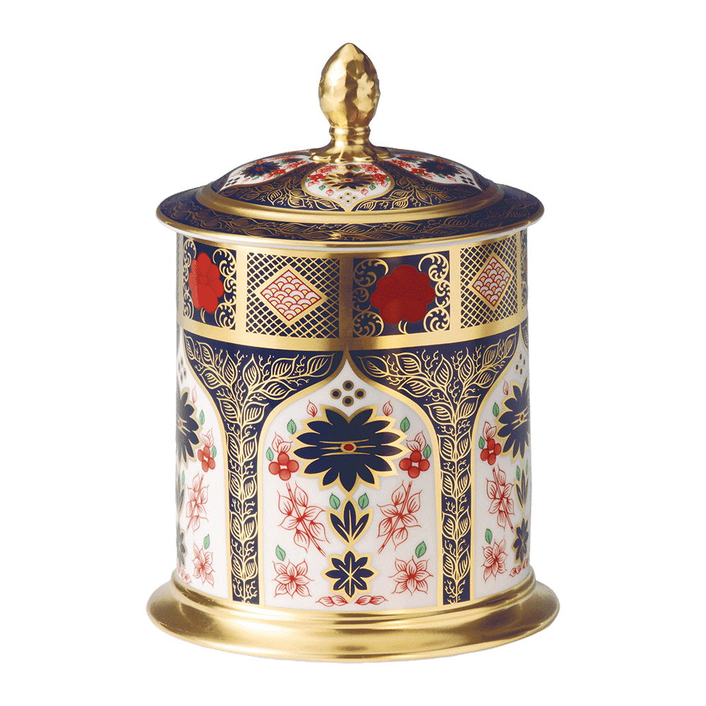 Royal Crown Derby Large Storage Jar – official product image