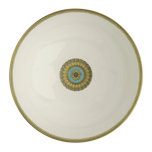 Royal Crown Derby Turquoise Palace Salad Bowl (2000ml) – alternate official product image