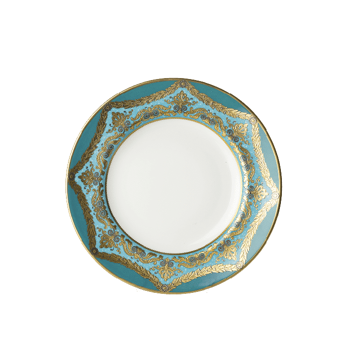 Royal Crown Derby Turquoise Palace Salad Plate (21cm) – alternate official product image