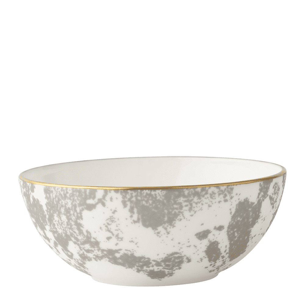 Royal Crown Derby Crushed Velvet Grey Bowl (13cm) – official product image