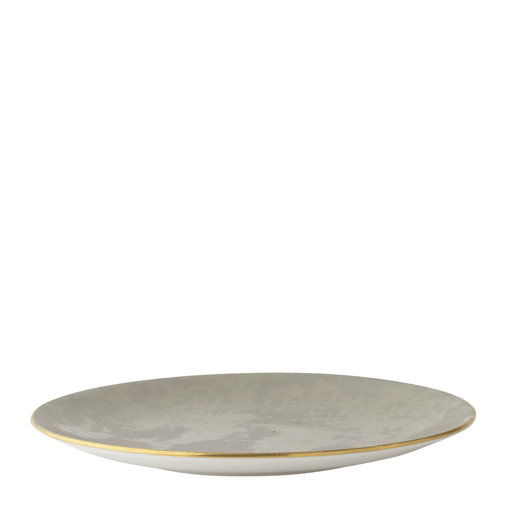 Royal Crown Derby Crushed Velvet Grey Side Plate (16cm) – alternate official product image