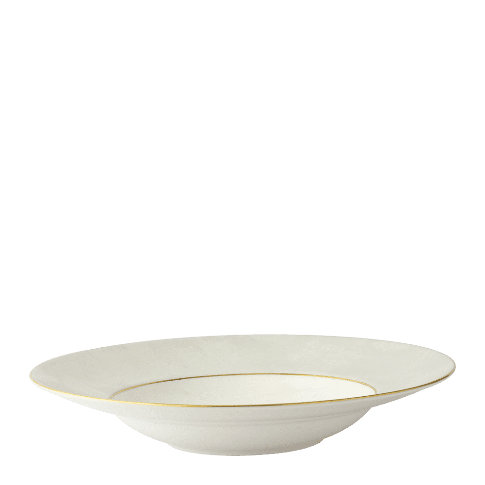 Royal Crown Derby Crushed Velvet Pearl Rimmed Bowl (27cm) – alternate official product image