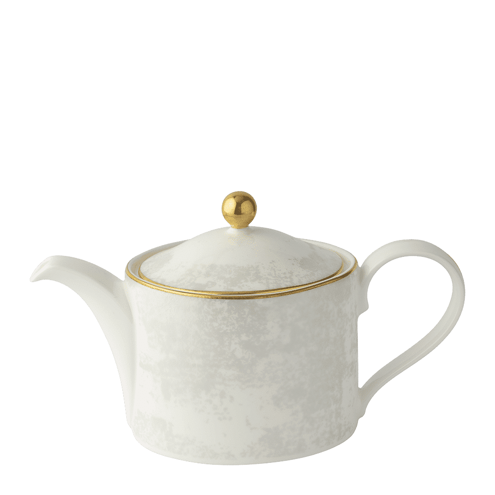 Royal Crown Derby Crushed Velvet Pearl Teapot (500ml) – official product image