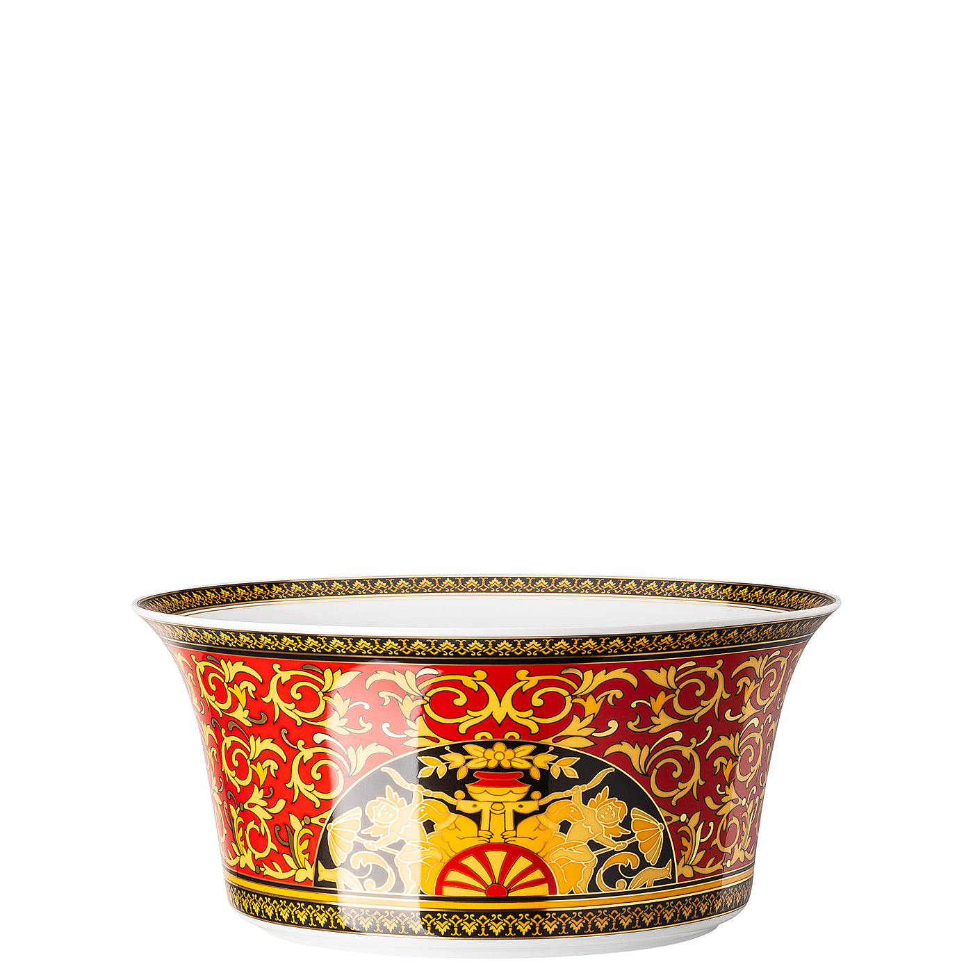 Versace Ikarus Medusa Red Large Salad/Vegetable Bowl - 25cm