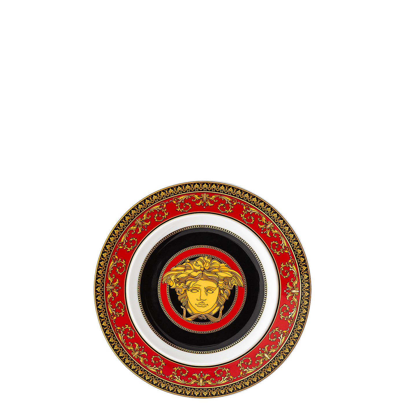 Versace Ikarus Medusa Red Plate – 18 cm