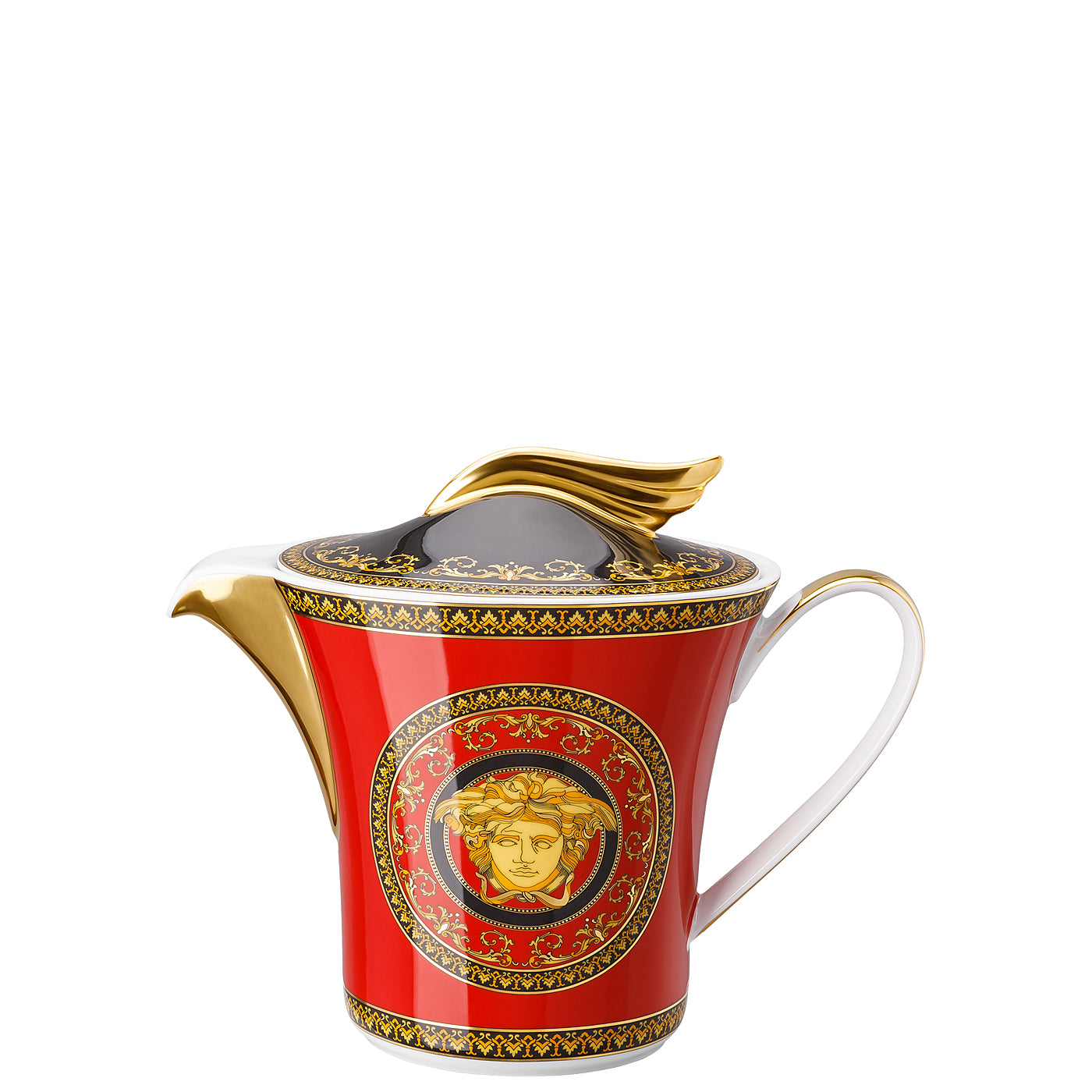 Versace Ikarus Medusa Red Tea Pot