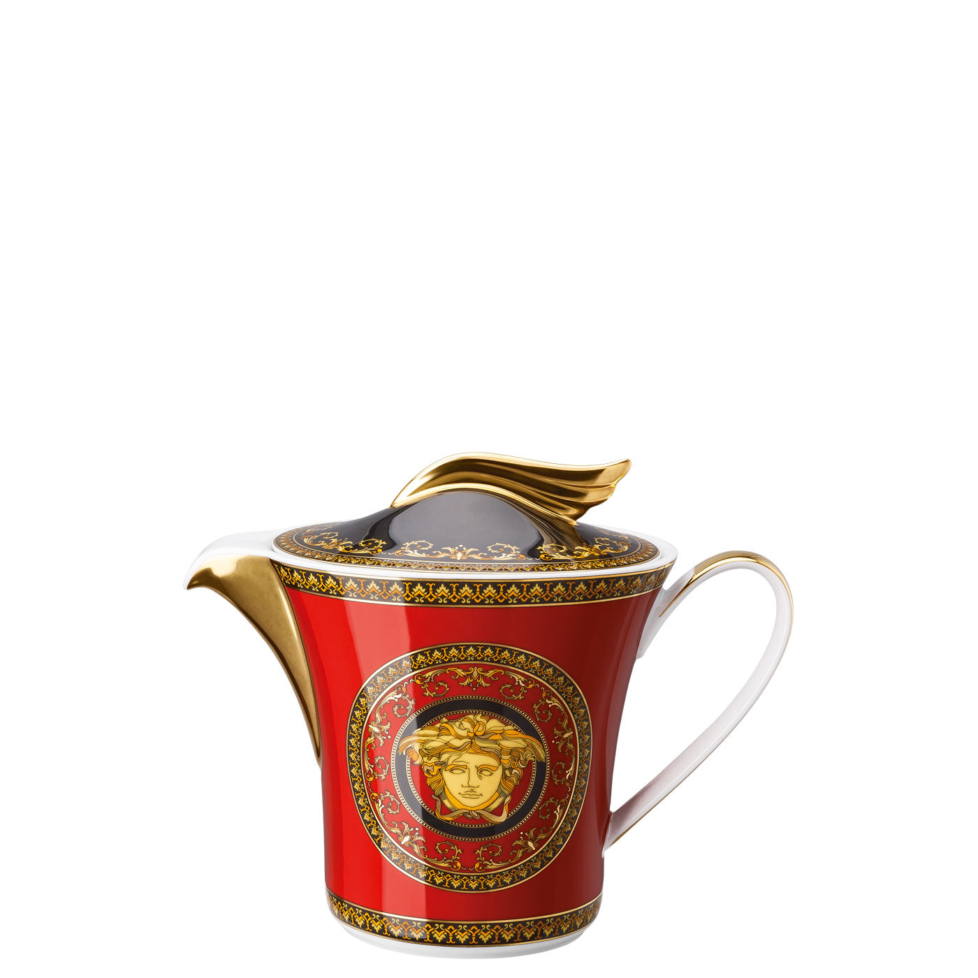 Versace Ikarus Medusa Red Tea Pot