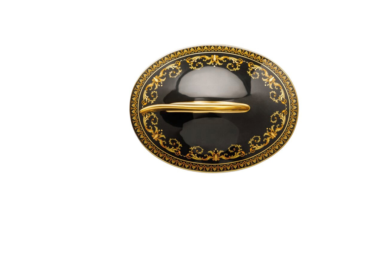 Versace Ikarus Medusa Red Tea Pot Lid Only