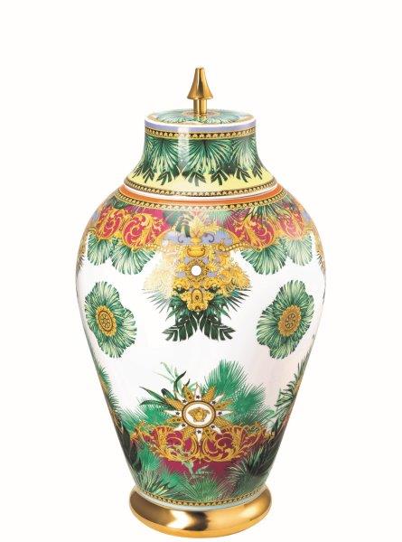 Versace Jungle Animalier Vase with lid 76 cm