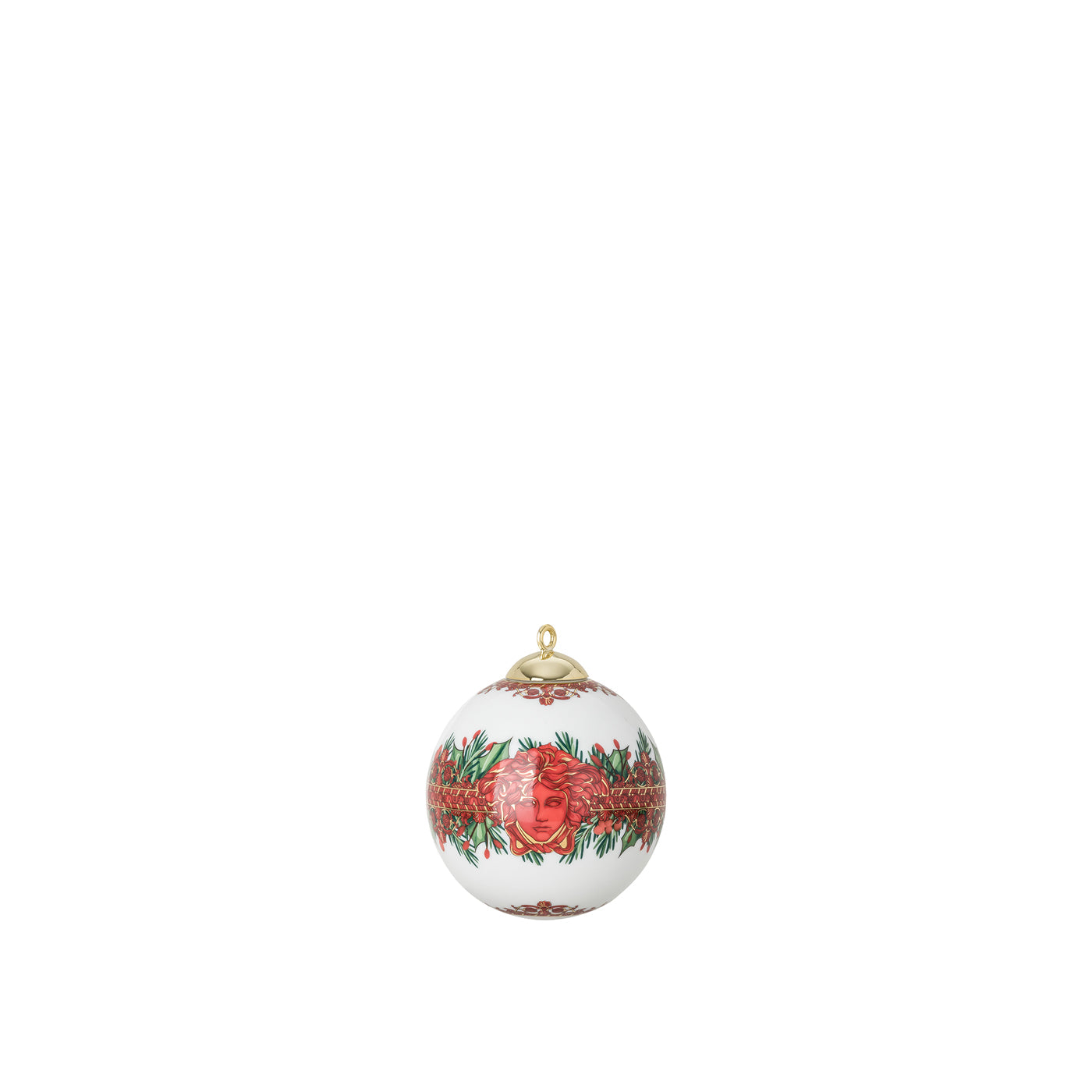 Versace I Love Baroque Holiday Porcelain Ball 2025