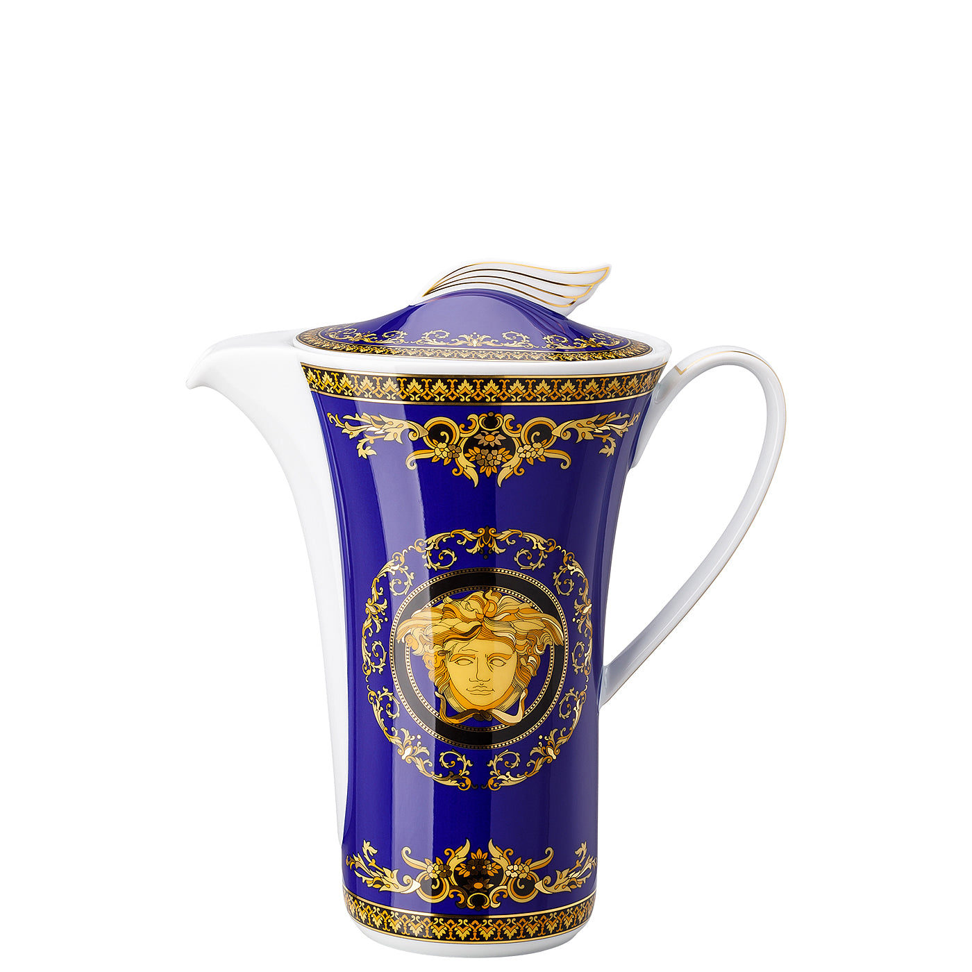 Versace Ikarus Medusa Blue Coffee Pot
