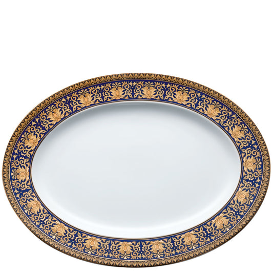 Versace Ikarus Medusa Blue Platter 34 cm