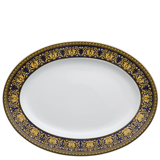 Versace Ikarus Medusa Blue Platter 40 cm
