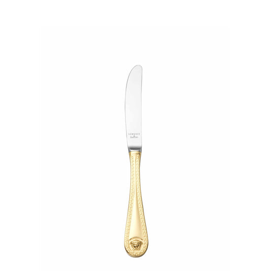 Versace Medusa Gold Dinner Knife