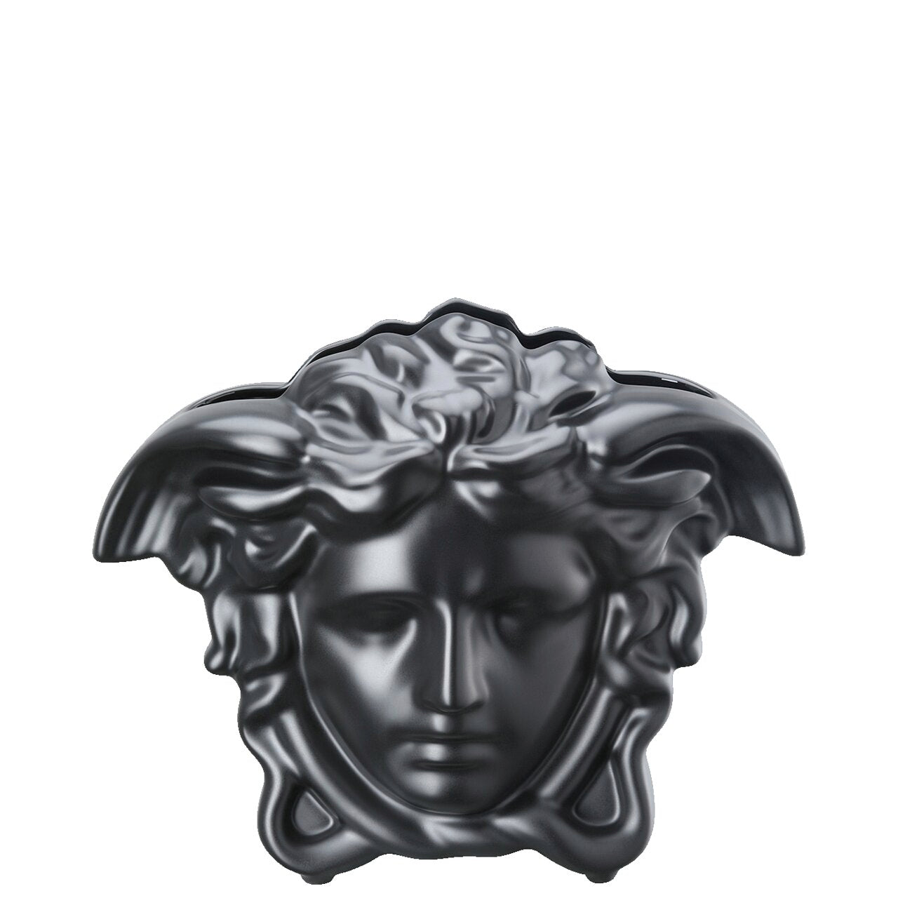 Versace Medusa Grande Black Vase – 21 cm
