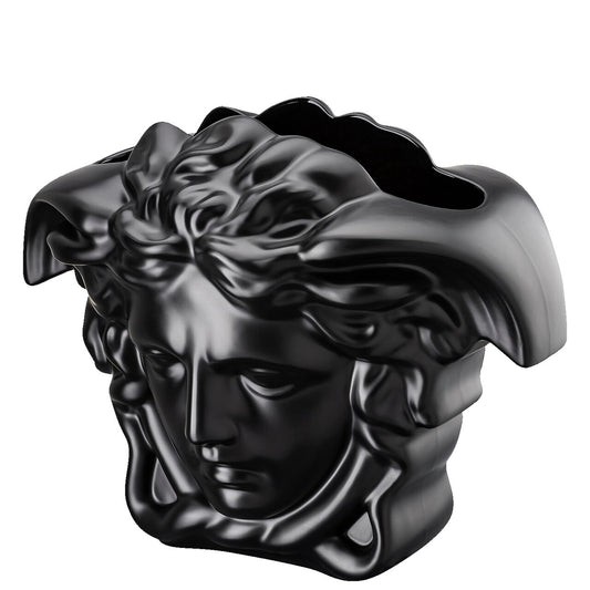 Versace Medusa Grande Black Vase – 30 cm
