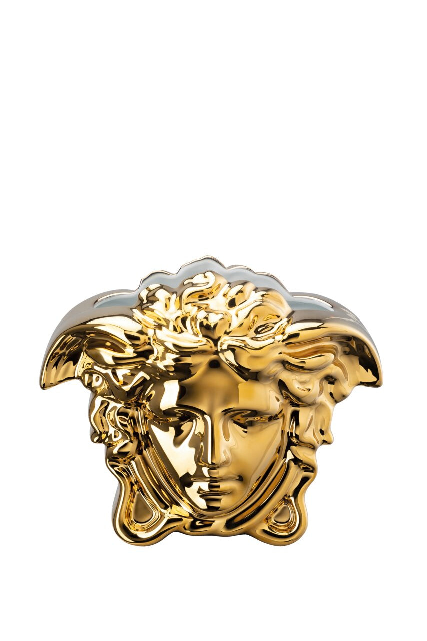 Versace Medusa Grande Gold Vase – 15 cm