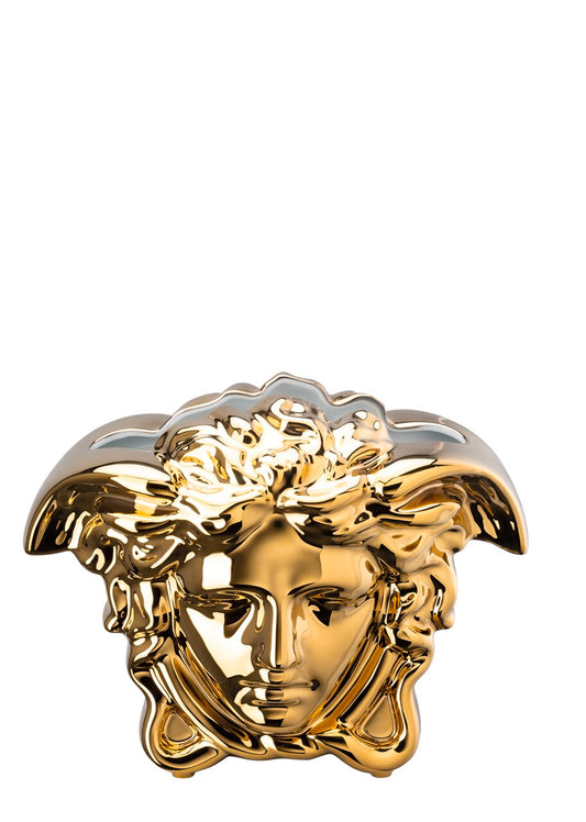 Versace Medusa Grande Gold Vase – 21 cm
