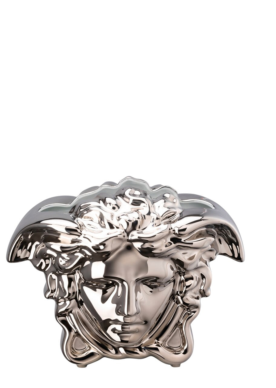 Versace Medusa Grande Silver Vase – 21 cm