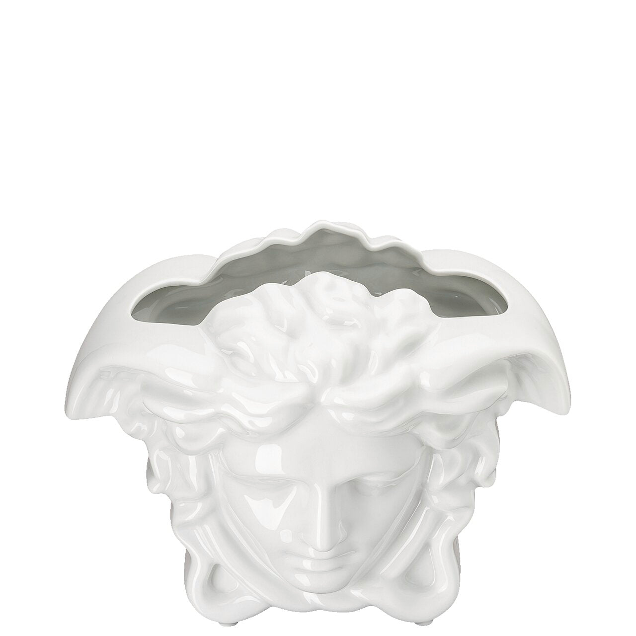 Versace Medusa Grande White Vase – 21 cm