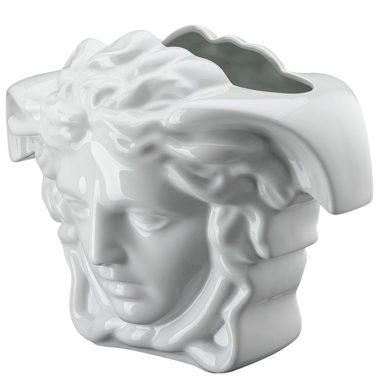 Versace Medusa Grande White Vase – 30 cm