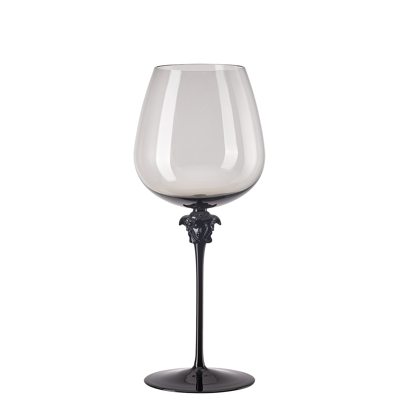 Versace Medusa Lumière Haze Red Wine Burgundy Glass