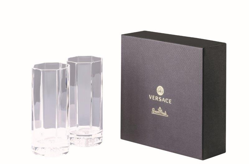 Versace Medusa Lumiere Long Drink (Set of 2)