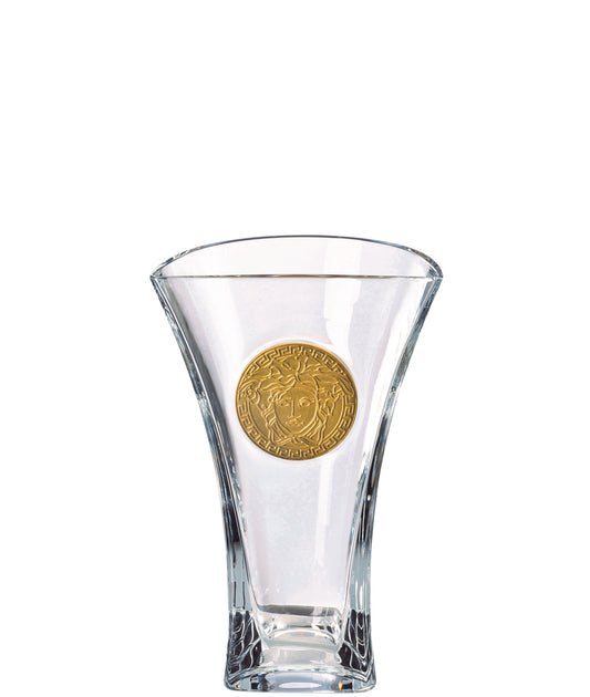 Versace Medusa Madness Clear Crystal Vase 28 cm