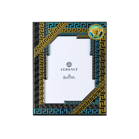 Versace VHF1 – Blue/Gold Picture Frame 18x24 cm (Discontinued)