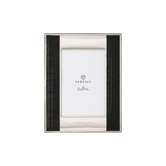 Versace VHF10 – Silver-Black Picture Frame 10x15 cm