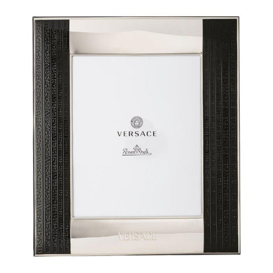 Versace VHF10 – Silver-Black Picture Frame 20x25 cm