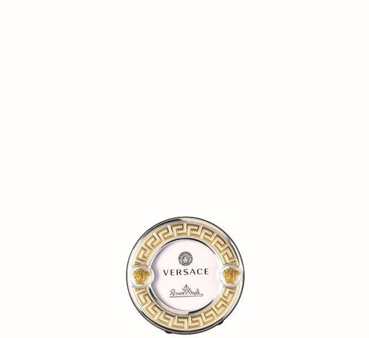 Versace VHF4 – Gold & Silver Round Picture Frame 5 cm (Discontinued)
