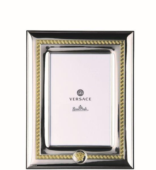 Versace VHF6 – Silver/Gold Picture Frame 10x15 cm (Discontinued)