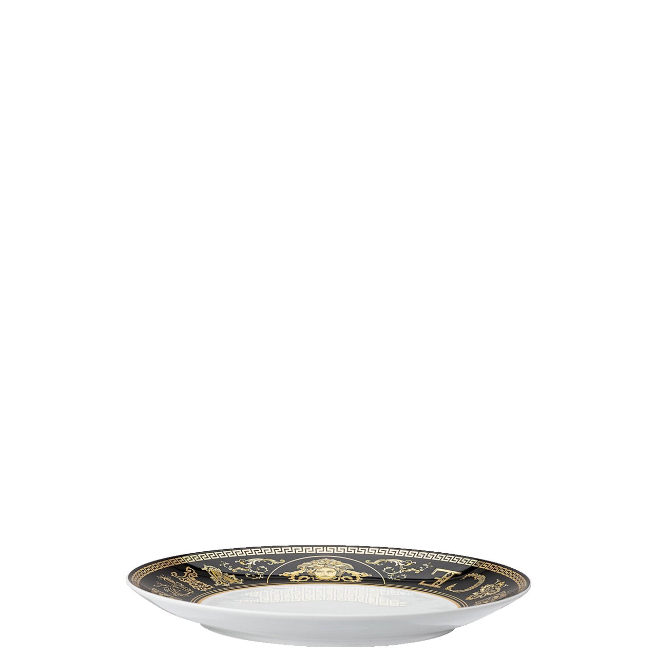 Versace Virtus Gala Black Plate – 21 cm
