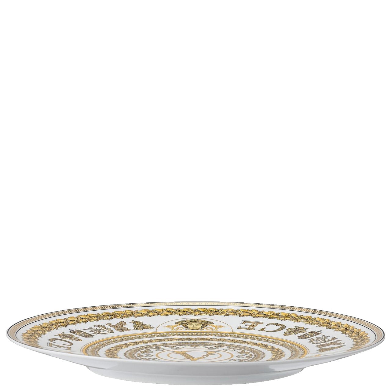 Versace Virtus Gala White Service Plate – 33 cm