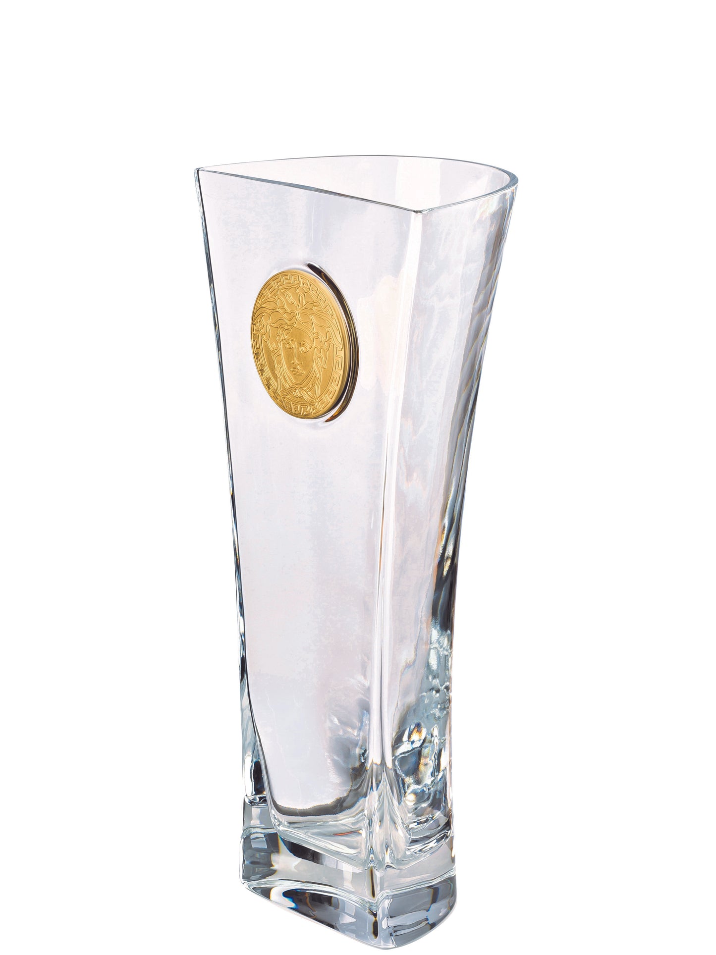Versace Medusa Madness Clear Crystal Vase 40 cm