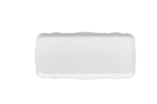 Hutschenreuther Maria Theresia White Sandwich Tray – front view